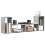 vidaXL Meubles TV 2 Pièces gris béton 75x30x50 cm bois d'ingénierie
