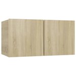 vidaXL Ensemble de meubles TV 6 Pièces Chêne sonoma Bois d'ingénierie