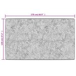 vidaXL Tapis lavable multicolore 120x170 cm antidérapant