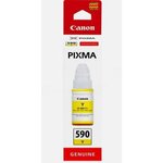 Bouteille d'encre n°590 jaune (70 ml) pour imprimante jet d'encre canon