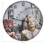 vidaXL Horloge murale vintage Marilyn Monroe 60 cm
