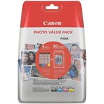 Canon cartouches d'encre cli-571xl - cyan  magenta  jaune et noir - pour impression photo