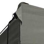 vidaXL Tente pliable escamotable 3 x 4 5 m Anthracite