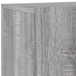 vidaXL Meubles TV muraux 2 Pièces sonoma gris 60x30x41 cm