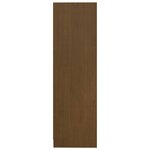 vidaXL Bibliothèque Marron miel 70x33x110 cm Bois de pin massif