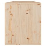 vidaXL Armoires murales 2 Pièces 60x30x35 cm Bois de pin massif