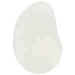 vidaXL Tapis Crème 80x150 cm Antidérapant
