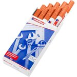 Marqueur Peinture 750 Orange Pointe Moyenne 2-4 mm x 10 EDDING