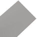 vidaXL Bordures de jardin 5 Pièces gris 10 m 20 cm polyéthylène