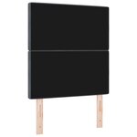 vidaXL Tête de lit LED gris foncé 80 cm Velours