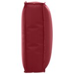 vidaXL Coussin de Palette pour Dossier Rouge Vin 50x40x12 cm Tissu Oxford