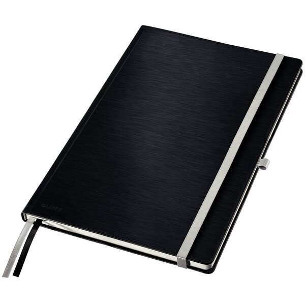 Leitz carnet style a4 réglure noir
