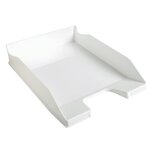 Corbeille À Courrier Combo Midi Office - Blanc Brillant - X 6 - Exacompta