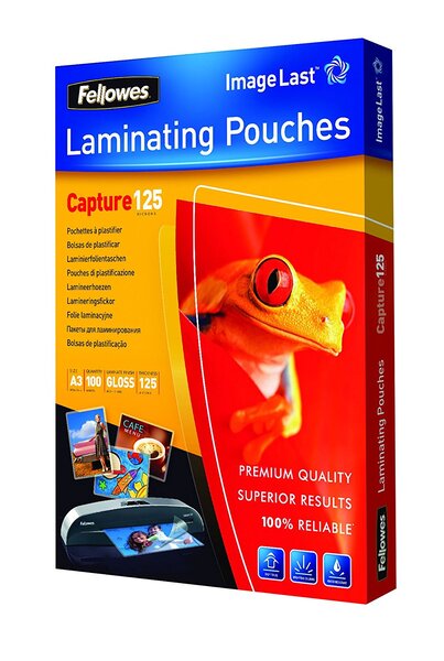 Pochette à plastifier A3 brillante 250 microns (2x125) pqt 100 FELLOWES