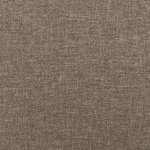 vidaXL Têtes de lit 2 Pièces Taupe 100x5x78/88 cm Tissu