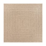 vidaXL Tapis ZIZUR 240x240 cm aspect de jute intérieur et extérieur