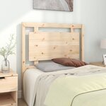 vidaXL Tête de lit 95 5x4x100 cm Bois massif de pin