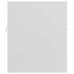 vidaXL Armoire d'évier Blanc 80x38 5x46 cm Aggloméré