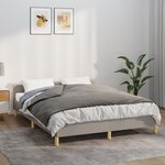 vidaXL Couverture lestée avec housse Gris 152x203 cm 7 kg Tissu
