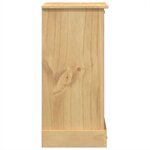 vidaXL Commode Corona 80x43x91 cm bois massif de pin