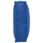 vidaXL Coussin de palette pour dossier Bleu royal 60x40x12 cm Tissu Oxford