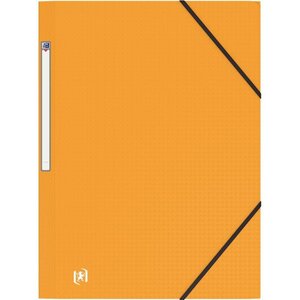Chemise pp 3 rabats à élastiques 24 x 32 cm Oxford Memphis jaune