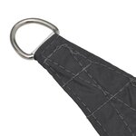 vidaXL Voile de parasol Tissu Oxford rectangulaire 3x4 m Anthracite