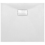 vidaXL Bac de douche SMC Blanc 90 x 80 cm