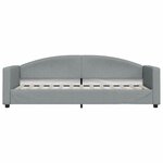 vidaXL Lit de jour avec gigogne et tiroirs sans matelas 80x200 cm