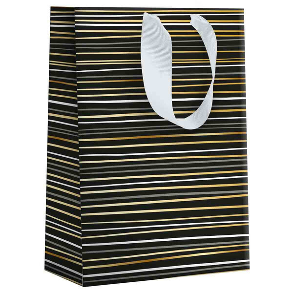 Sac Cadeau À Rayures - Grand Format - Draeger paris
