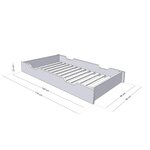 Tiroir de lit 90 x 180 BUDDY - beige
