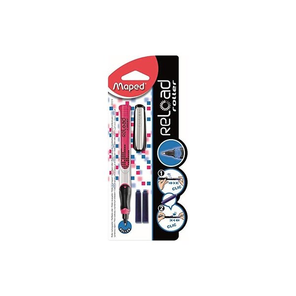 Maped Stylo roller Reload  assorti  couleur aleatoire