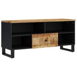 vidaXL Meuble TV 100x33x46 cm bois de manguier et d'ingénierie
