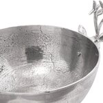 vidaXL Tasse Argent 62x35x33 cm Aluminium