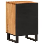 vidaXL Armoire de salle de bain 38x34x58 cm bois massif d'acacia