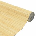 vidaXL Cloison de séparation naturel clair 165x600 cm bambou