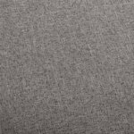 vidaXL Tabourets de bar lot de 2 gris foncé tissu