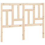 vidaXL Tête de lit 140 5x4x100 cm Bois massif de pin