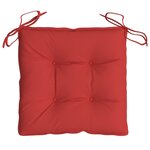 vidaXL Coussins de palette lot de 6 rouge 50x50x7 cm tissu oxford