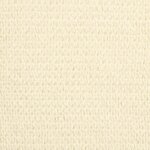 vidaXL Voile d'ombrage 160 g/m² Crème 2x4 5 m PEHD