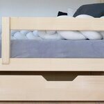 Lits cabane superposés KILI 90 x 200 gris