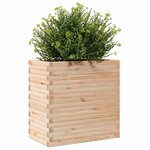 vidaXL Jardinière 70x40x68 5 cm bois de pin massif