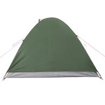 vidaXL Tente de camping à dôme 3 personne vert imperméable