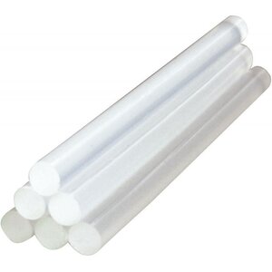 OCOLOR Sachet de 25 bâtons de colle opaque classique pour pistolet, diamètre 7 mm, longueur 10 cm