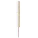 vidaXL Tête de lit Design Lines Crème 200 cm Tissu