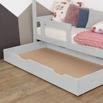Tiroir de lit 90 x 200 BUDDY - gris clair