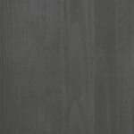 vidaXL Table basse HAMAR Gris foncé 100x55x35 cm Bois massif de pin