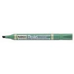 Marqueur permanent pentel permanent marker pointe biseautée  vert pentel