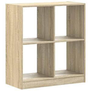 vidaXL Bibliothèque chêne sonoma 68 5x32x75 cm bois d'ingénierie