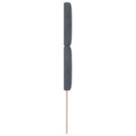 vidaXL Tête de lit LED gris foncé 90 cm en velours